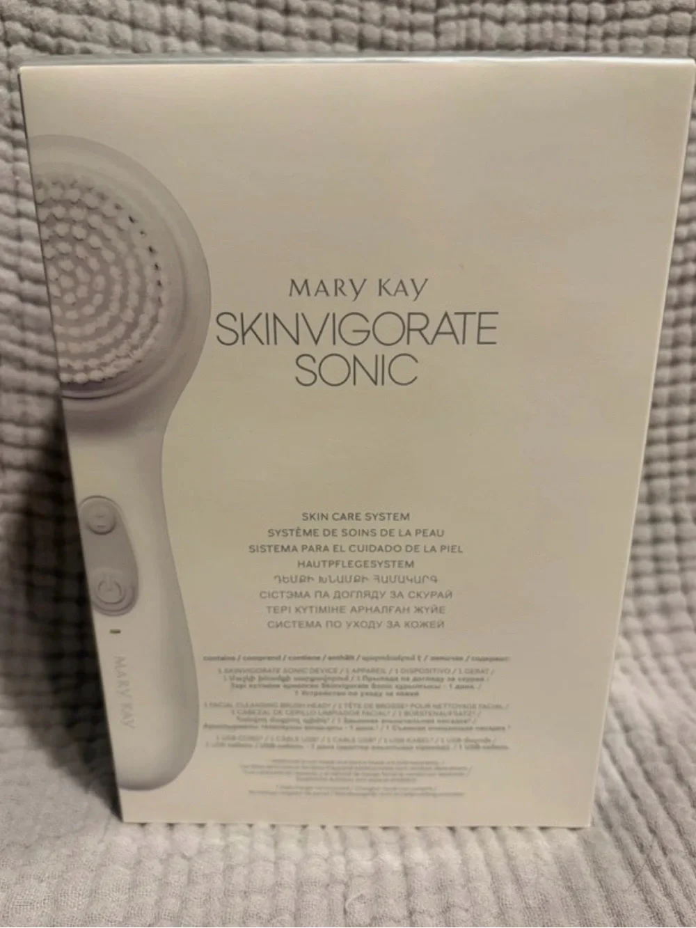 Mary Kay MKMen Skinvigorate Sonic Skincare Set with Black Pouch